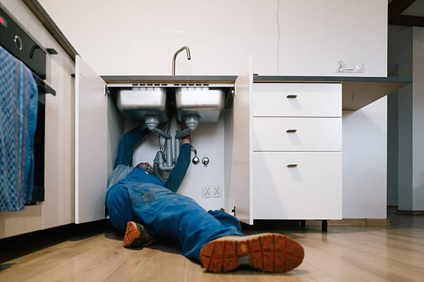 Professional Drain Cleaning technician working in New Ross, IN